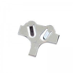 Button Cell CR2032 Akun pidike tarkkuusnikkelipinnoitetun akun leimaus Stabiili 3 V 0,25 mm